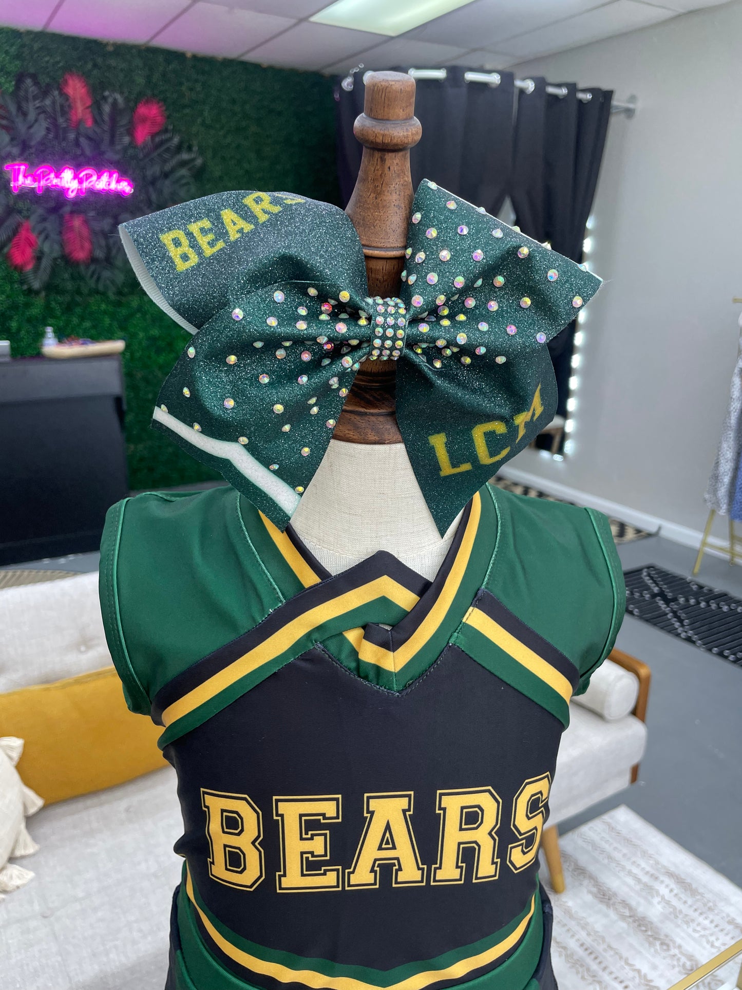 BEARS LCM CHEER BOW