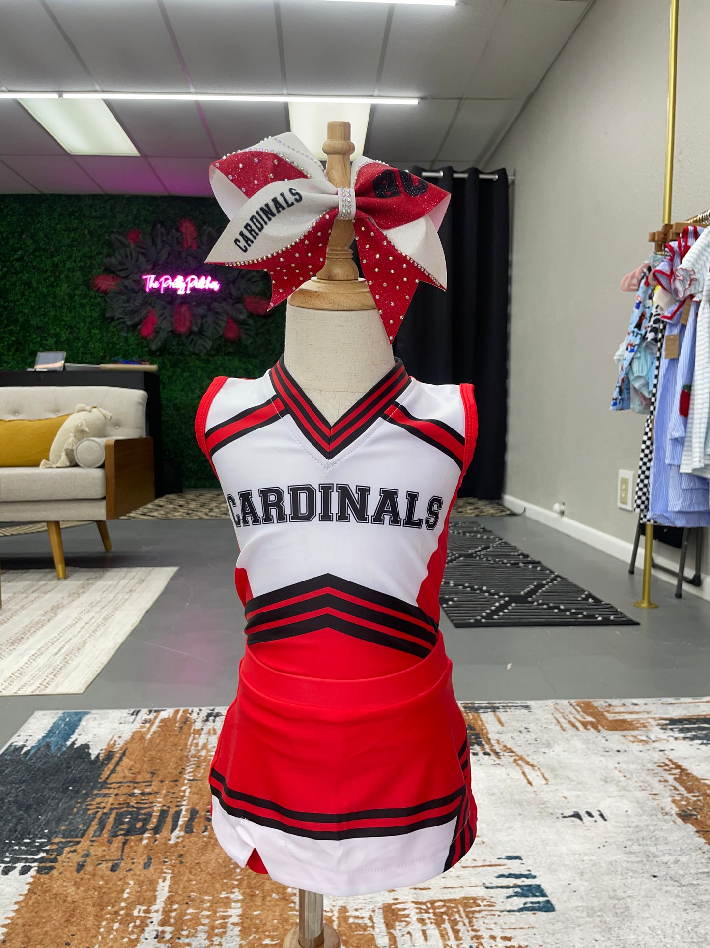 Cardinal Cheer Uniform RED