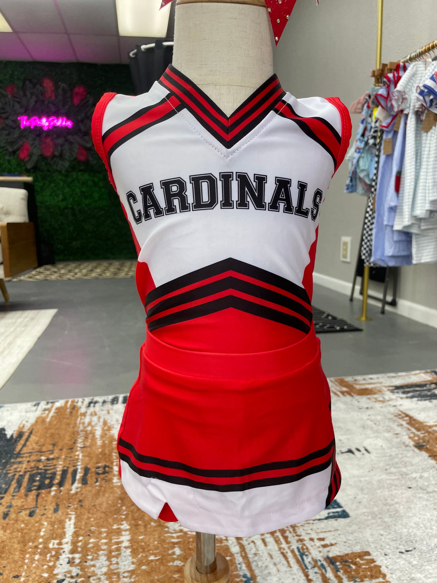 Cardinal Cheer Uniform RED