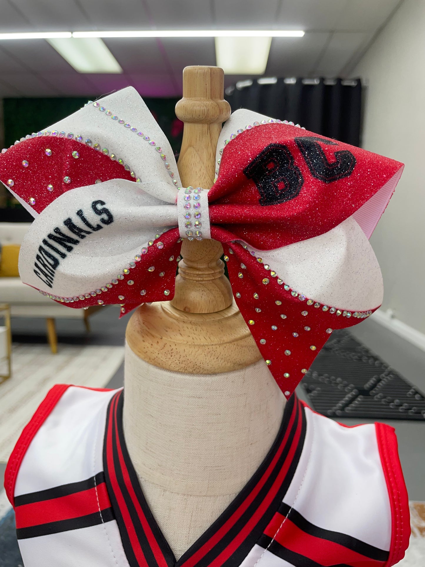 CARDINALS CHEER BOW