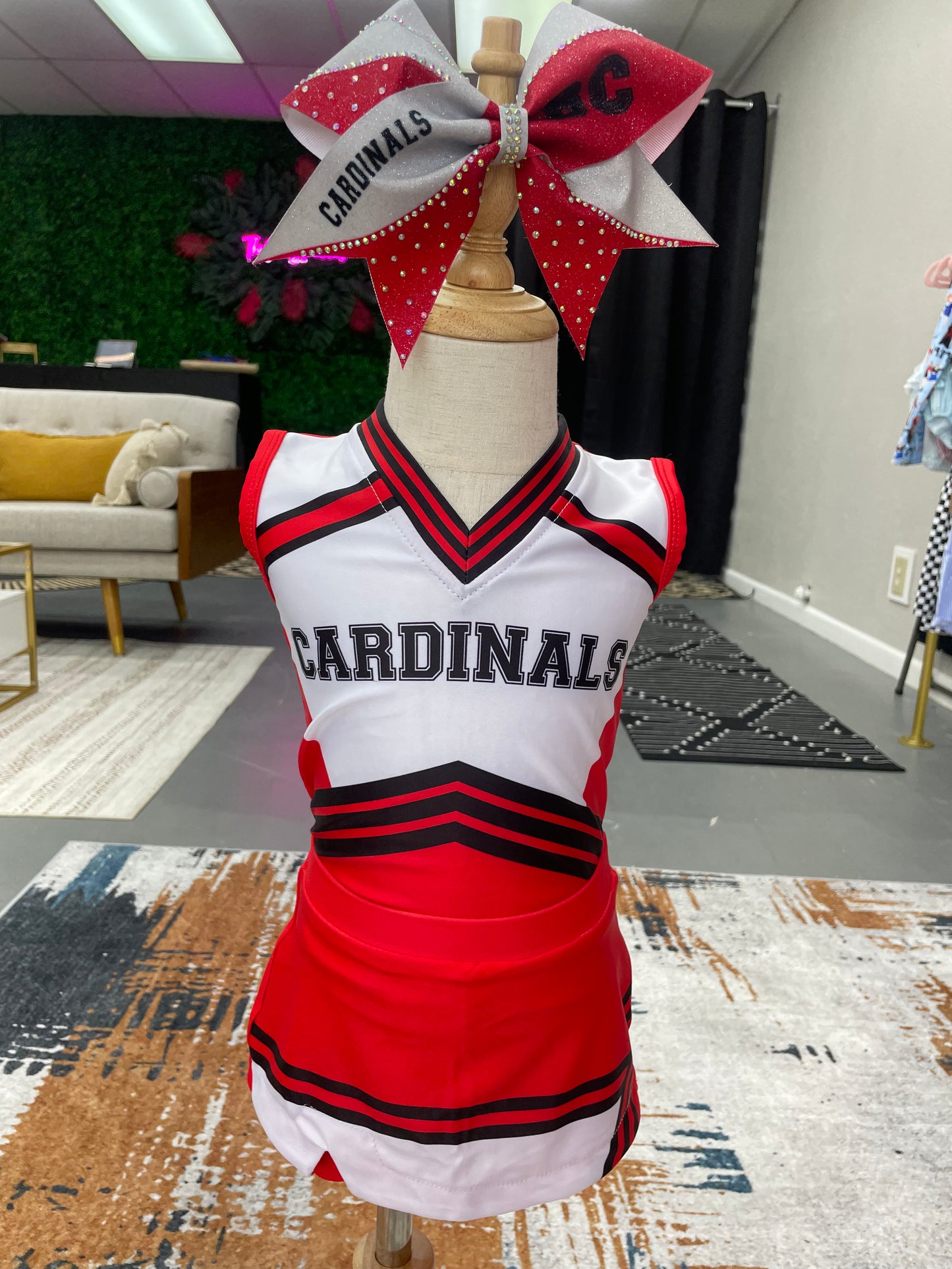 Cardinal Cheer Uniform RED