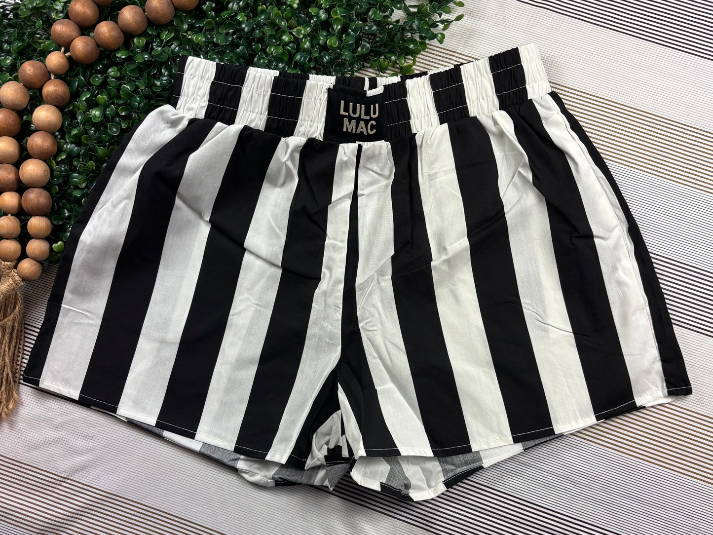 BXDBS-BLACK DARBY BOXER SHORT-BDBS9