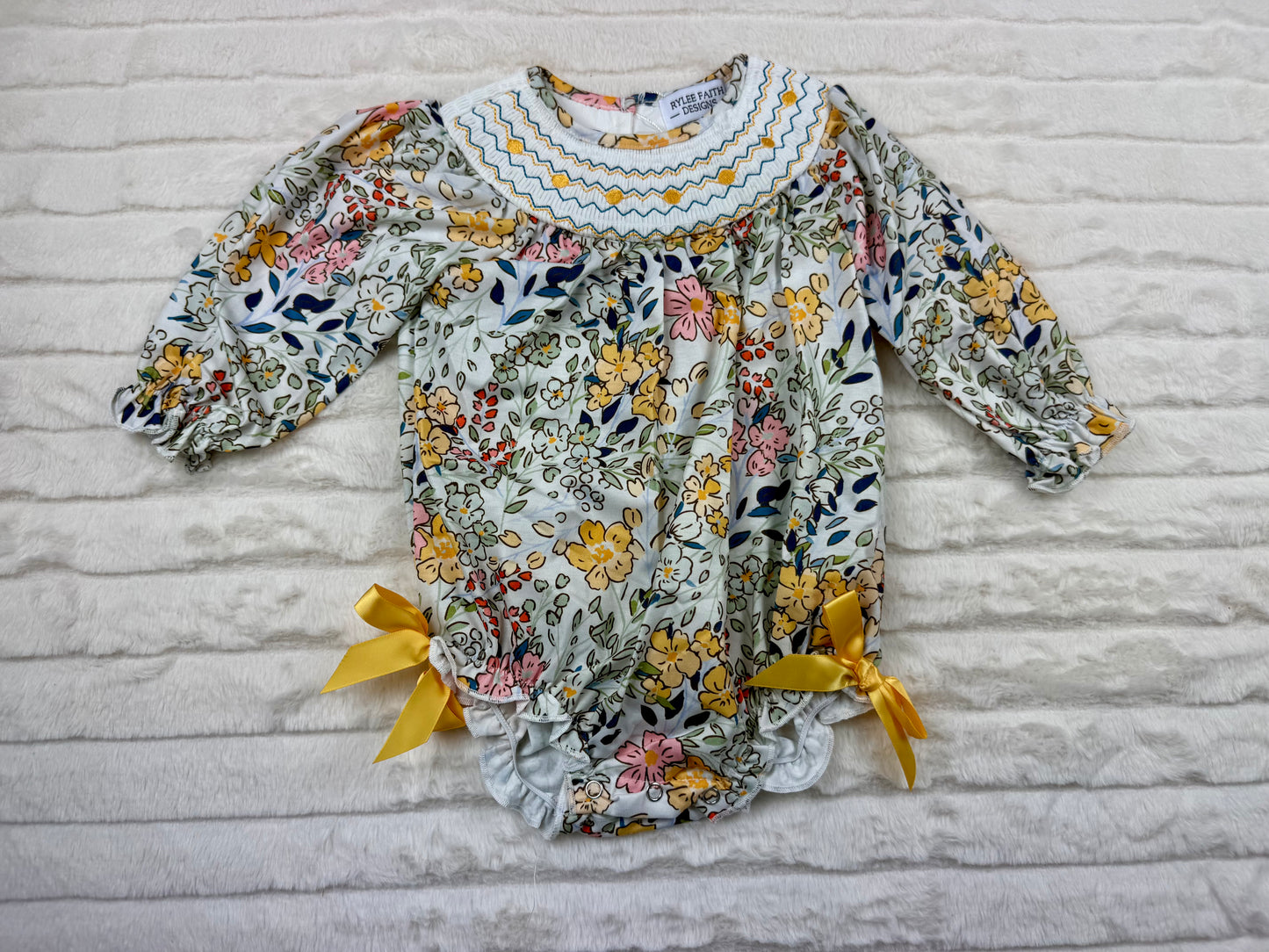 Floral Fall Vibes Onesie-10925br