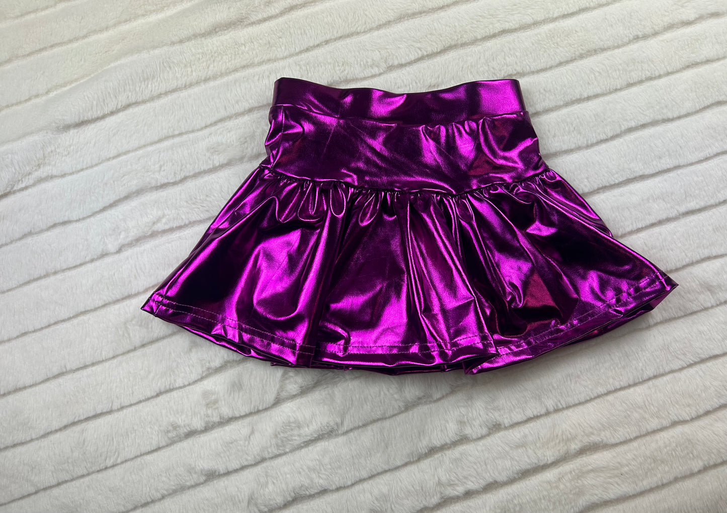 Metallic Game Day Skort-MGDS2