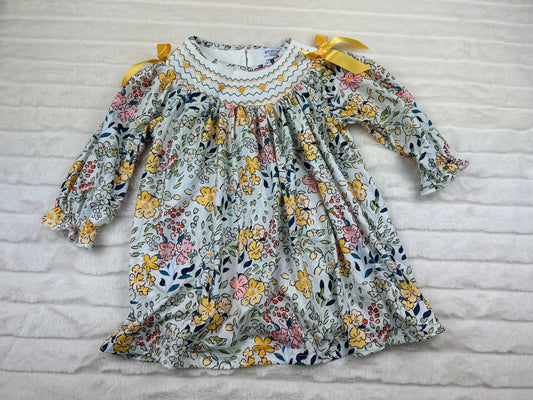 Floral Fall Vibes Dress-10925br