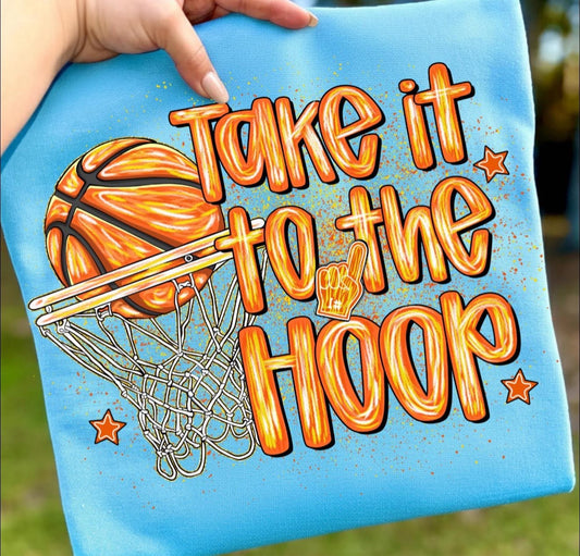 Take It to the Hoop - T SHIRT - (Jerzee/Gildan)