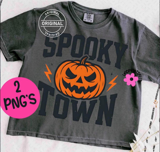 Spooky Town Halloween - T SHIRT - (Bella)
