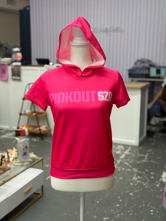 BOYS PINK OUT SZN  (LIGHT PINK TOP WITH HOT PINK SHORT SLEEVES) - YOUTH - INSTORE(COZY O) 10226MM