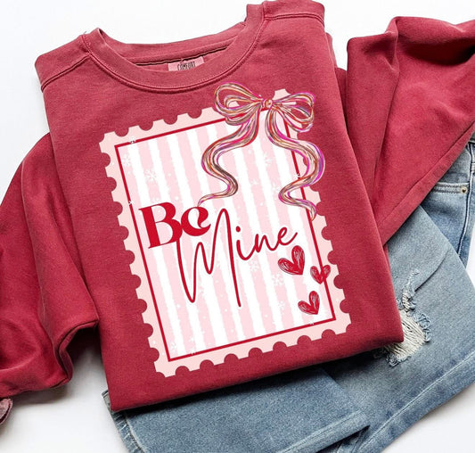 Be Mine Stamp - T SHIRT - (Jerzee/Gildan)