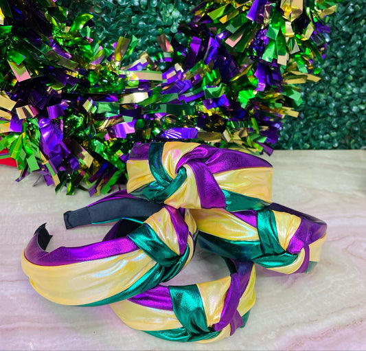 Mardi Gras headband MGHB1