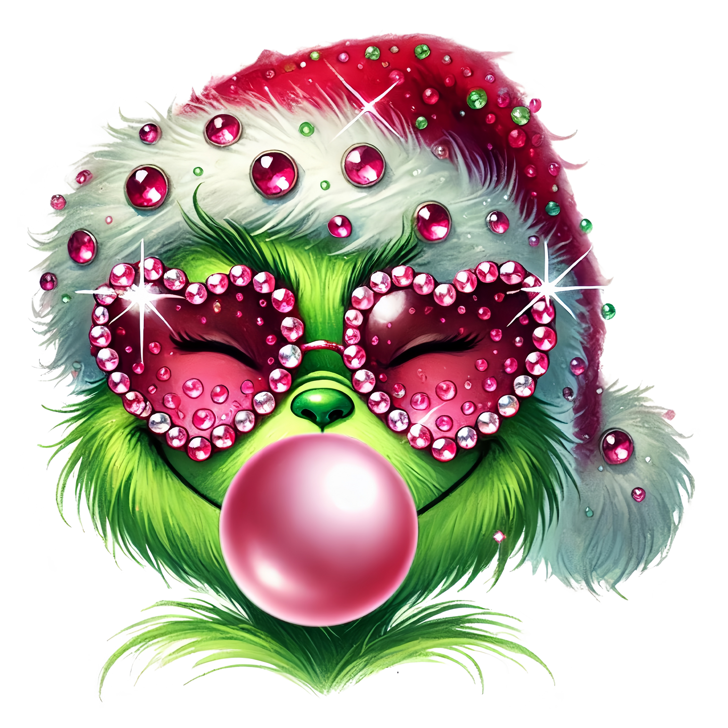 Girly Grinch- SWEATSHIRT- (GILDAN/JERZEE)