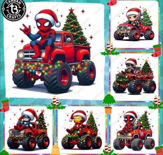 Marvel Christmas Bundle - T SHIRT - (JERZEE/GILDAN)