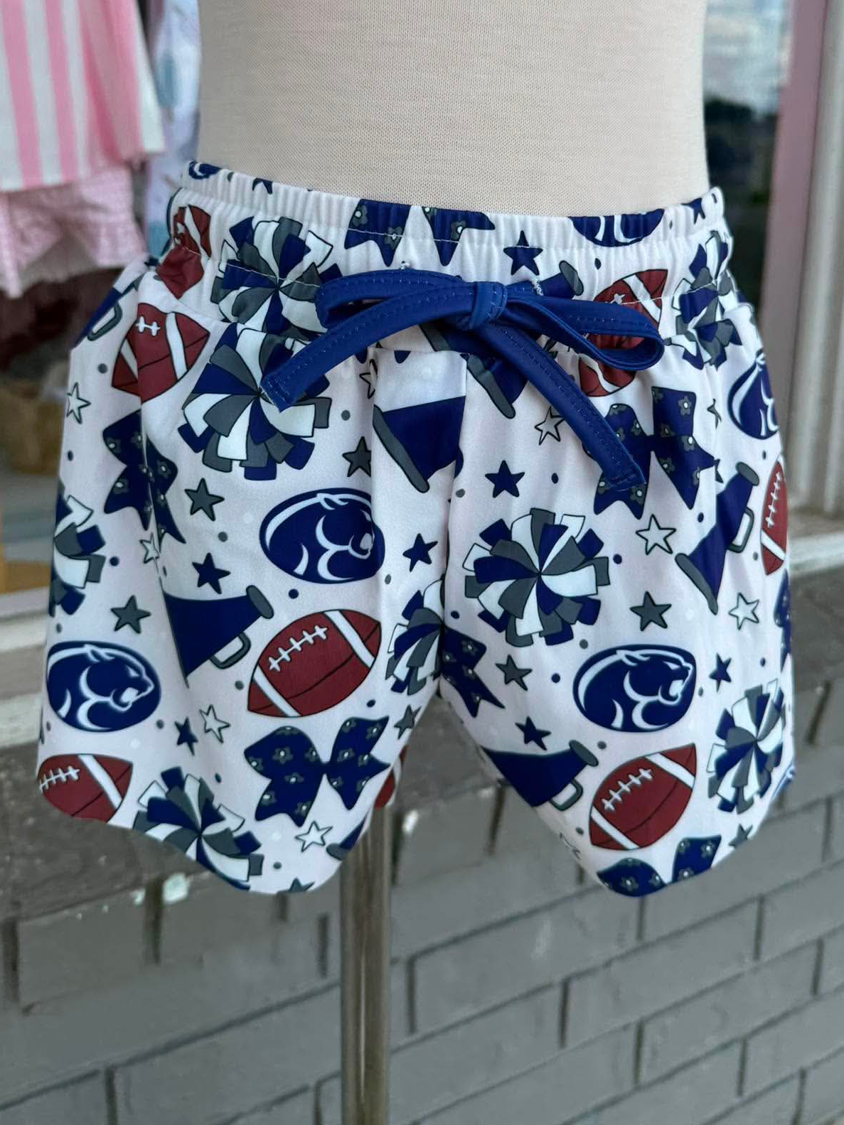 GAME DAY BUTTERFLY SHORTS (BUNA COUGARS) (INSTORE) 071326RW
