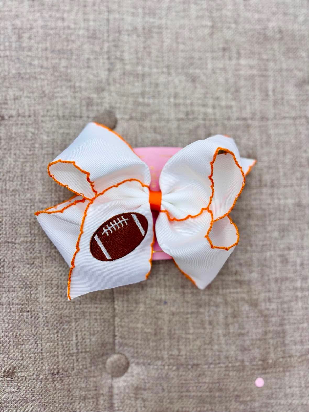 Football Hair Bow🎀 072226(2)AV