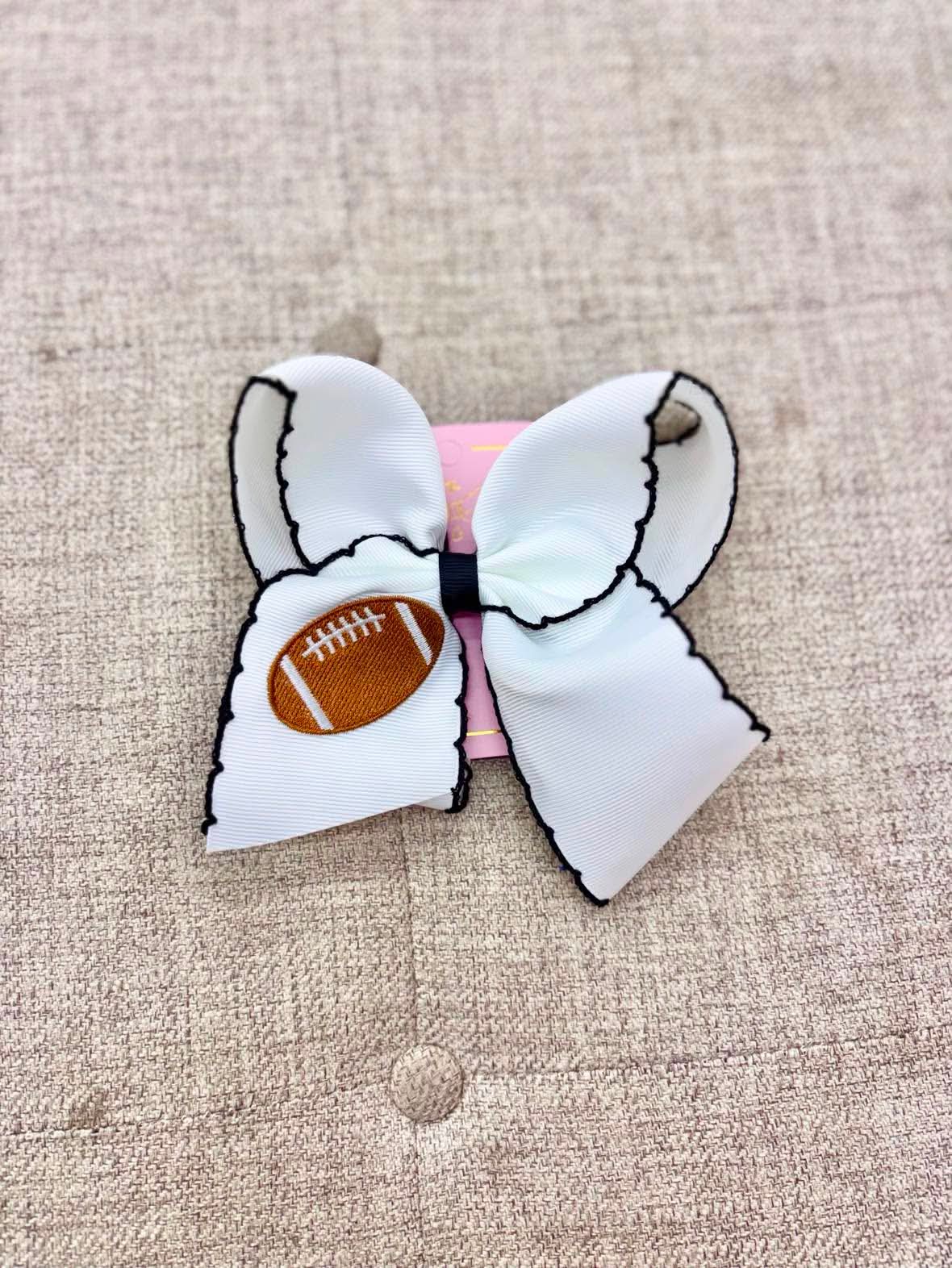 Football Hair Bow🎀 072226(2)AV