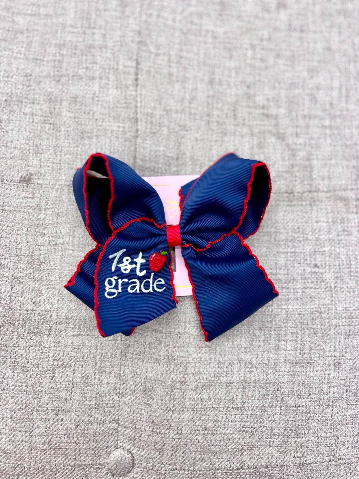 Grade Level Boutique Hair Bow🎀 072126(3)AV