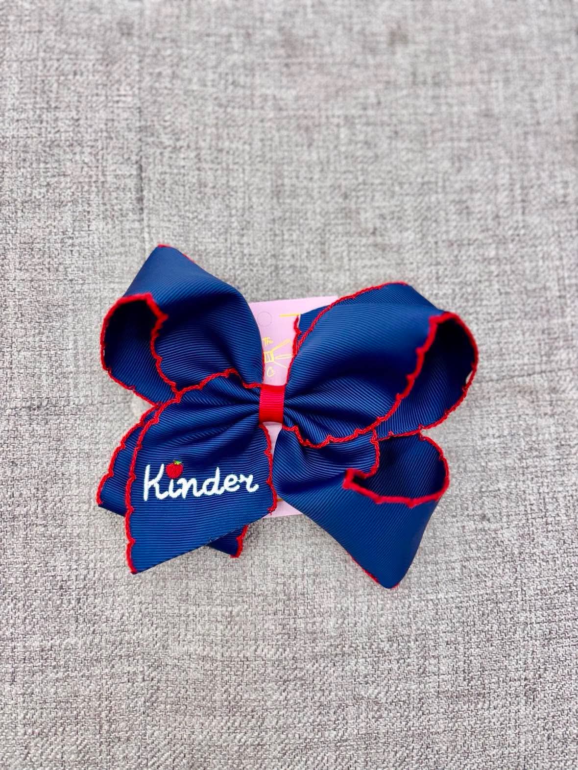 Grade Level Boutique Hair Bow🎀 072126(3)AV