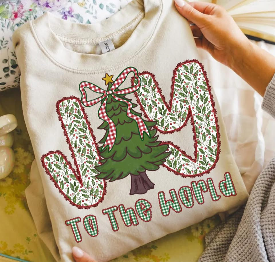 Joy To The World- T Shirt - (Bella/Comfort Color)