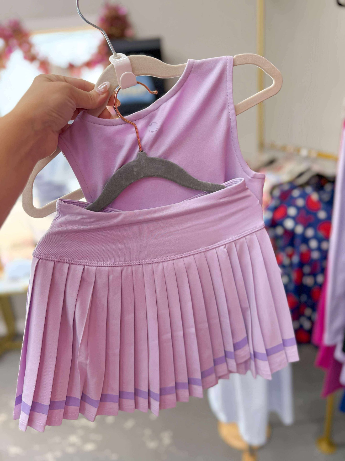 Girls Tank and Tennis Skirt Set -00685