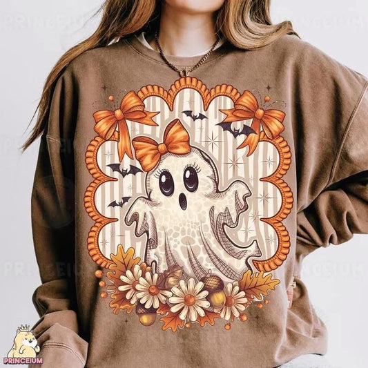 Girly Framed Ghost - T SHIRT - (Comfort Color/Bella)
