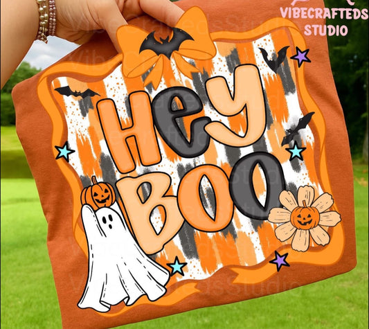 Hey Boo - T SHIRT - (Jerzee/Gildan)