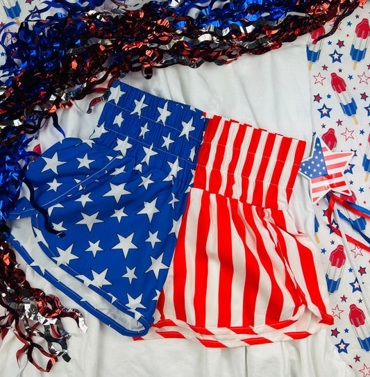 Let Freedom Ring Shorts-LFRS8