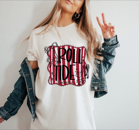 Roll Tide - T SHIRT - (Bella/Comfort Color)