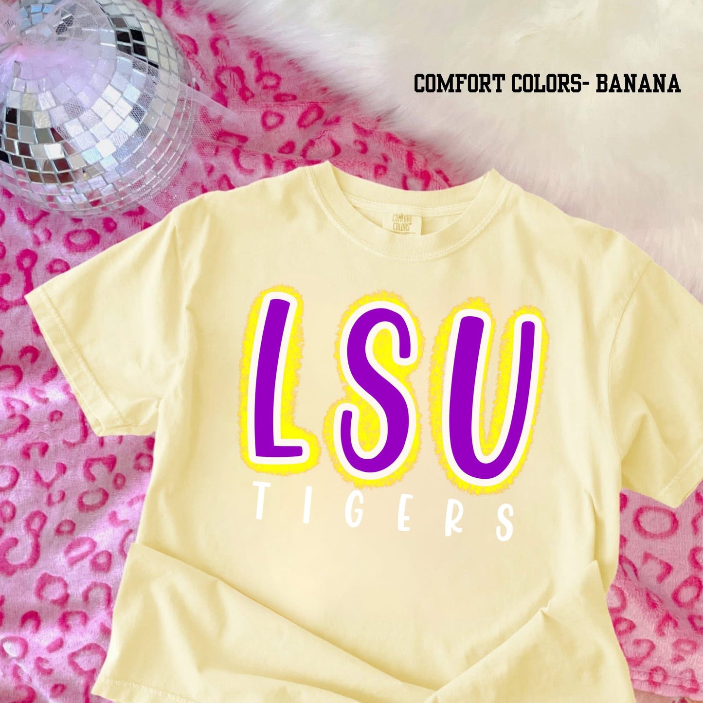LSU Tigers - T SHIRT - (Jerzee/Gildan)