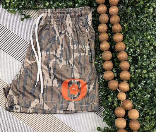 Orangefield Bobcats Tree Bark Shorts - IN STORE - TBOB