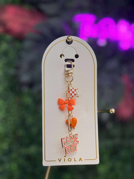 Gameday Bag Charm with Star, Bow, and Heart! — In Store — GDBC