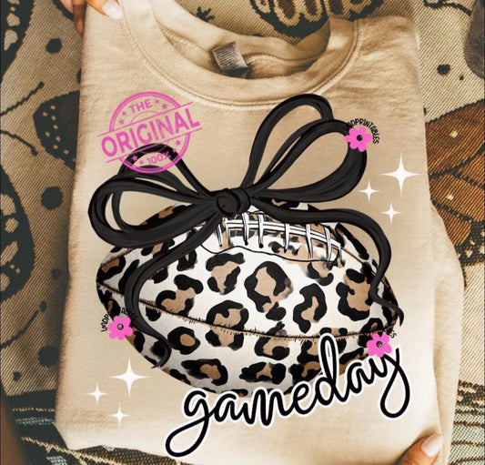 Cheetah Football Gameday - T SHIRT - (Jerzee/Gildan)