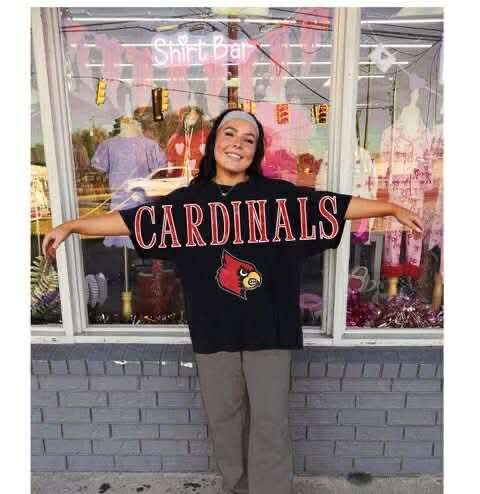 CARDINALS OVERSIZED T-SHIRTS- DOUBLE ZERO
