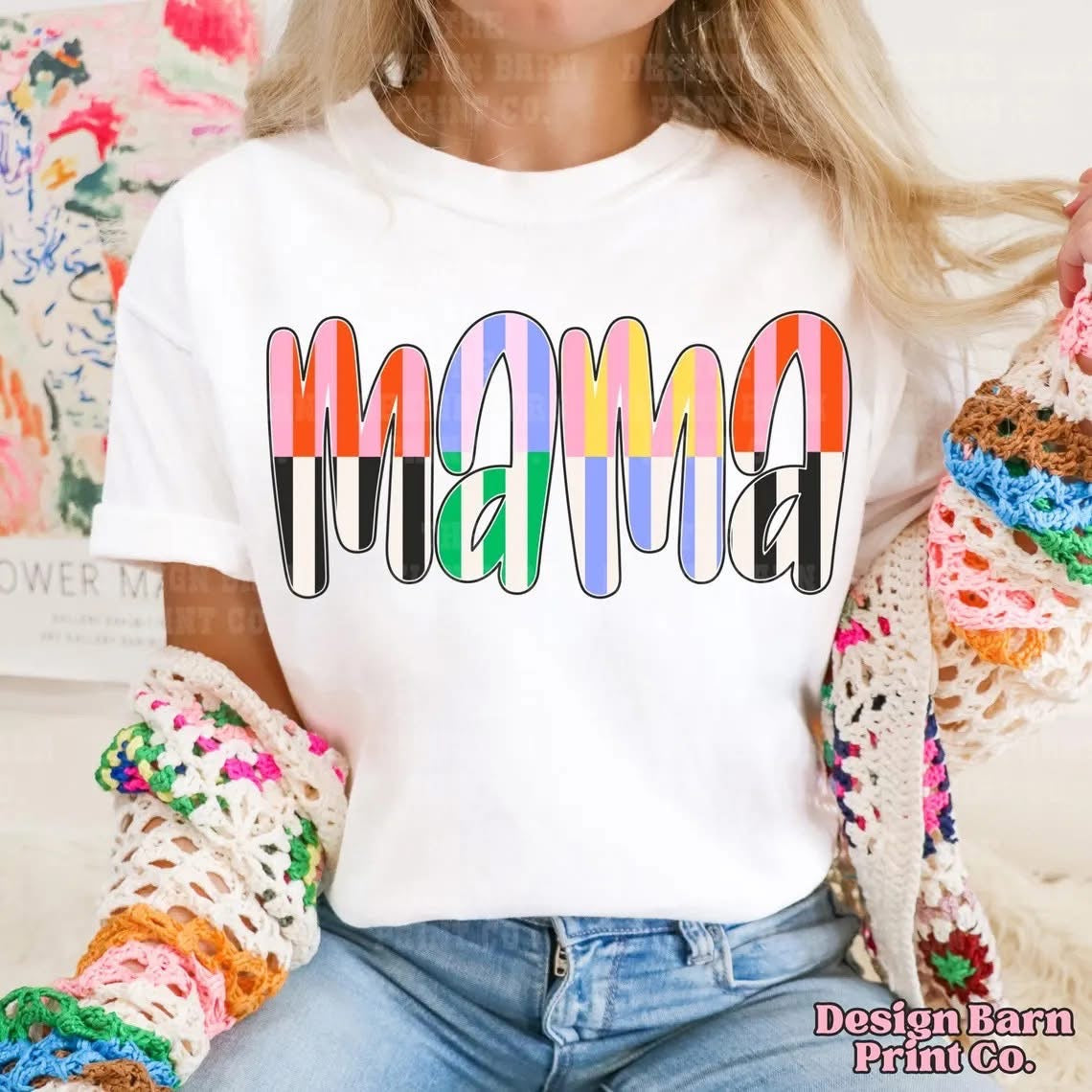 MAMA COLOR COMBO (SWEATSHIRT)