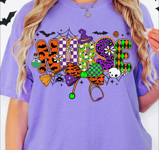 Spooky Nurse - T SHIRT - (Jerzee/Gildan)