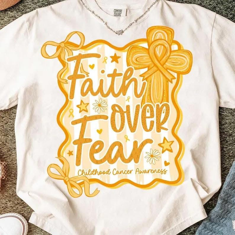 Faith Over Fear - T SHIRT - (Jerzee/Gildan)