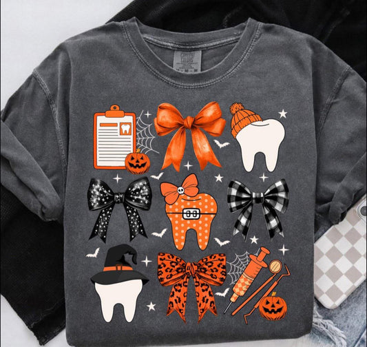 Dental Halloween - T SHIRT - (Comfort Color)