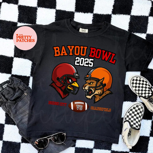 Bayou Bowl 2025 OF vs BC - T SHIRT - (Jeerzee/Gildan)