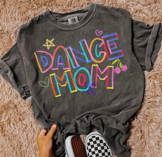 Dance Mom💙-T-SHIRT - (GILDAN/JERZEES)