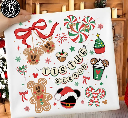 Tis the Season D I S N E Y Edition- T SHIRT - (Jerzee/Gildan)