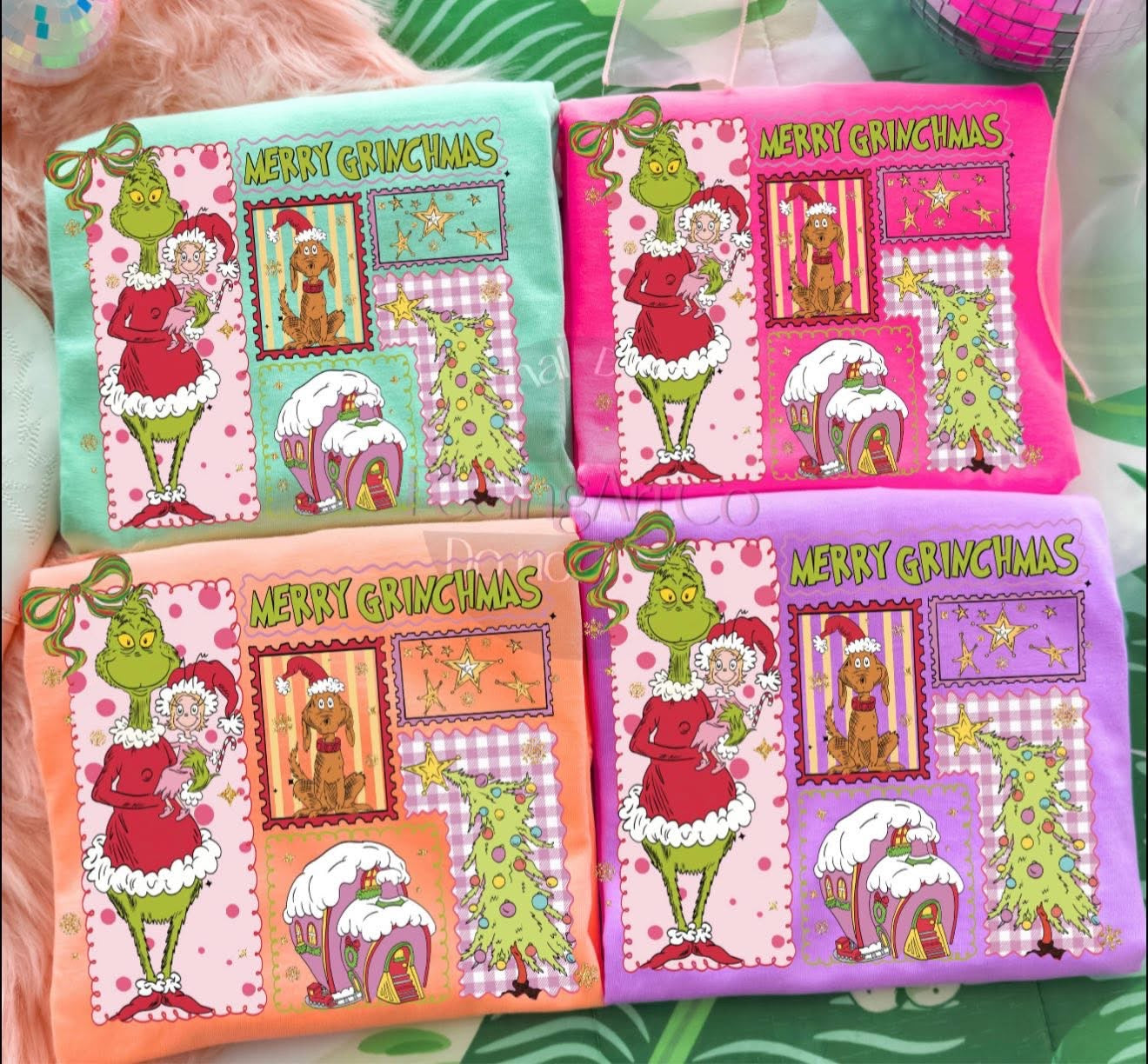 Merry Grinchmas - T SHIRT - (Bella/Comfort Color)