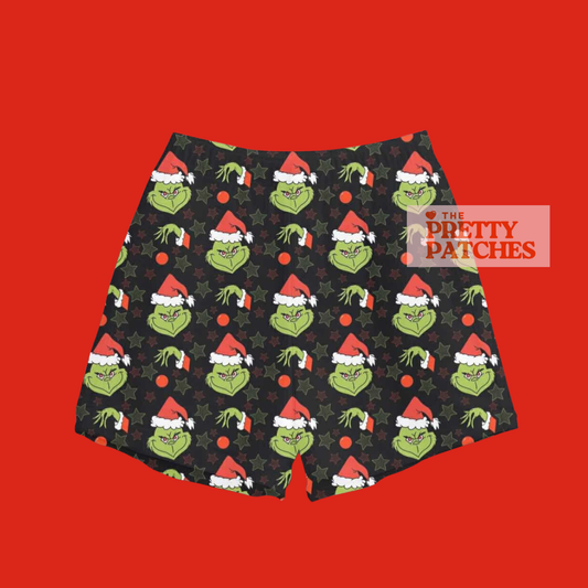 CHRISTMAS DRIP SHORTS (ADULT) - PRE ORDER