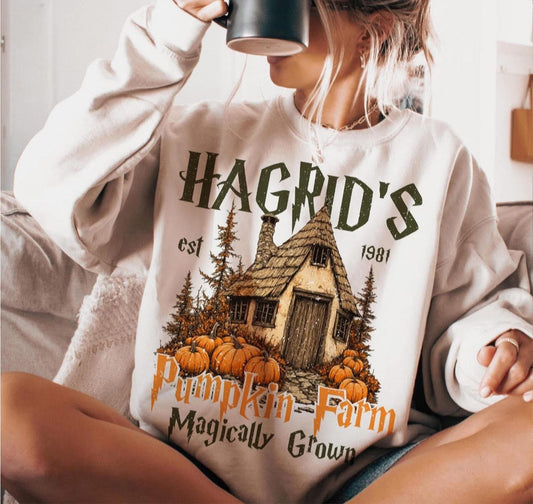 Hagrid's Pumpkin Farm - SWEATSHIRT - (Jerzee/Gildan)
