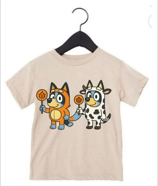Halloween Bluey - T SHIRT - (Jerzee/Gildan)
