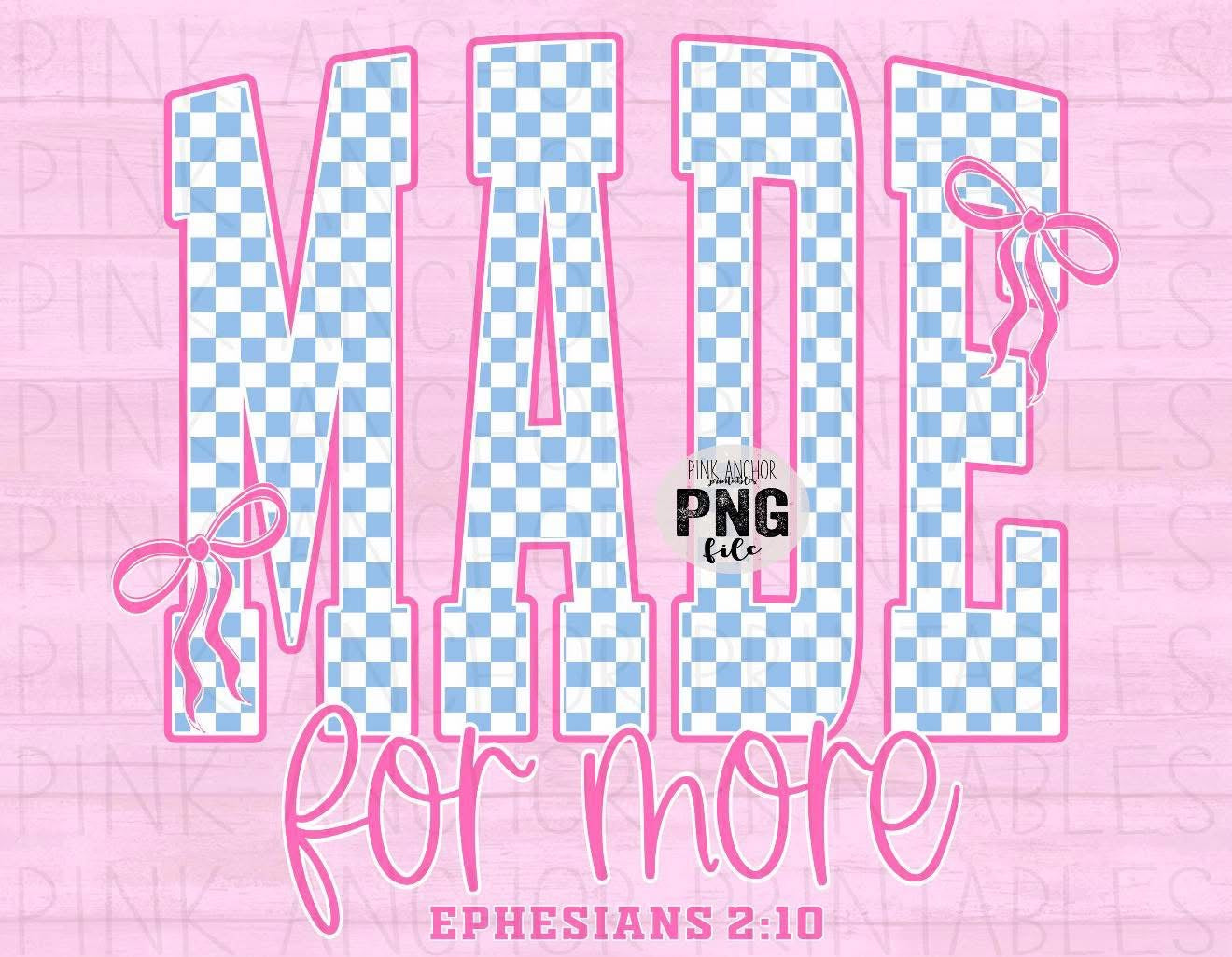Made for More💕-TSHIRT- (COMFORT COLOR/BELLA)
