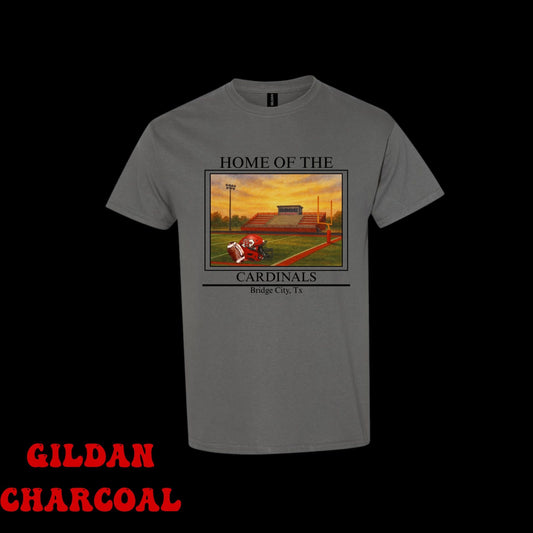 Hometown Football Field - Bridge City - T SHIRT - (Jerzee/Gildan) TODDLER + YOUTH