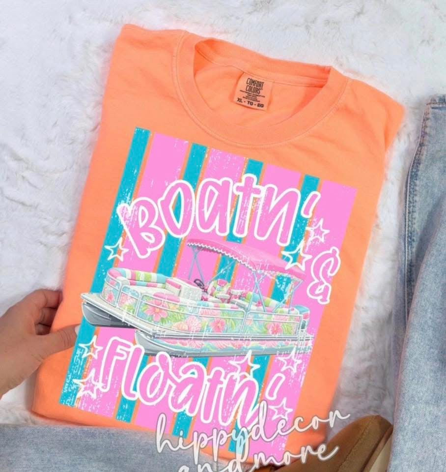 Bloatin’ & Floatin’- T SHIRT - (COMFORT COLOR/BELLA)
