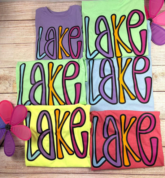 LAKE-FRIDAY FLASH- T-SHIRT - COMFORT COLOR MYSTERY