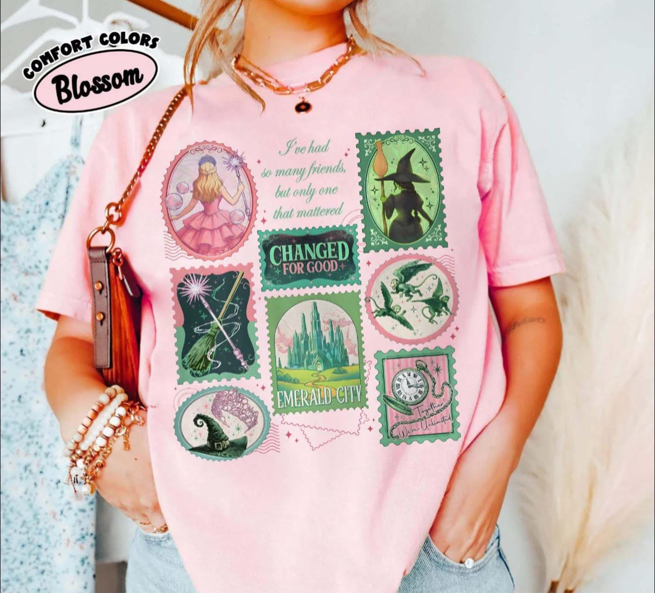 Wicked Changed for Good - Emerald City - T SHIRT - (Bella/Comfort Color)