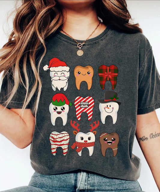 Dental - Christmas Edition - T SHIRT - (Comfort Color)