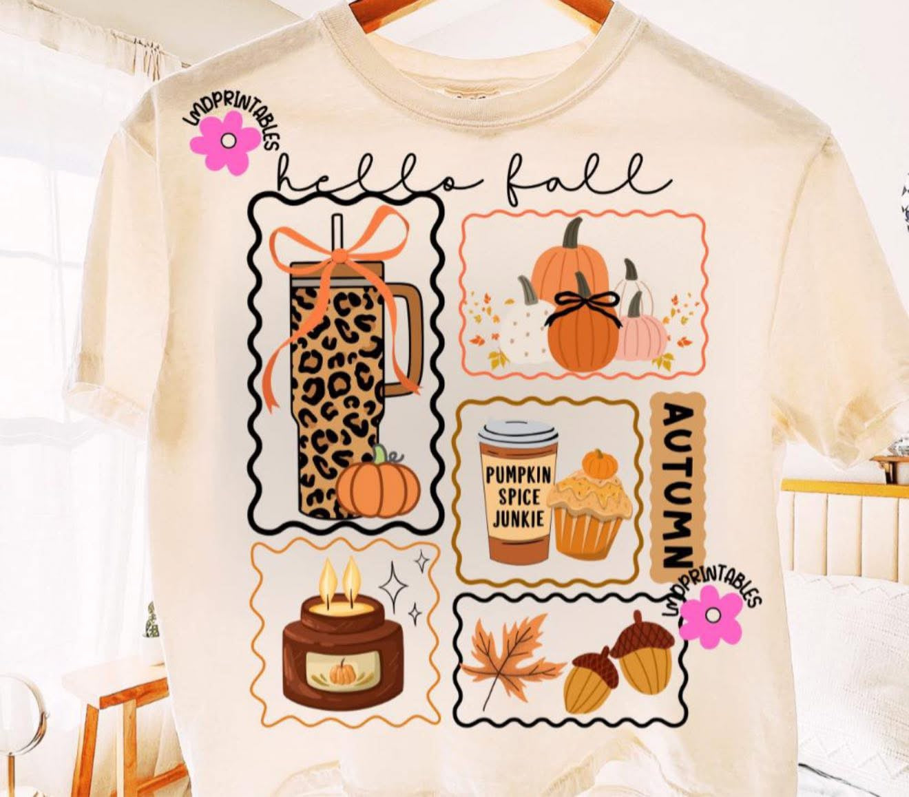 Fall Collage - T SHIRT - (Comfort Color)